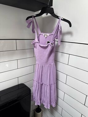 Purple dress